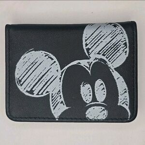 Bioworld Mickey Mouse Bi-fold PU Leather Cardholder Wallet